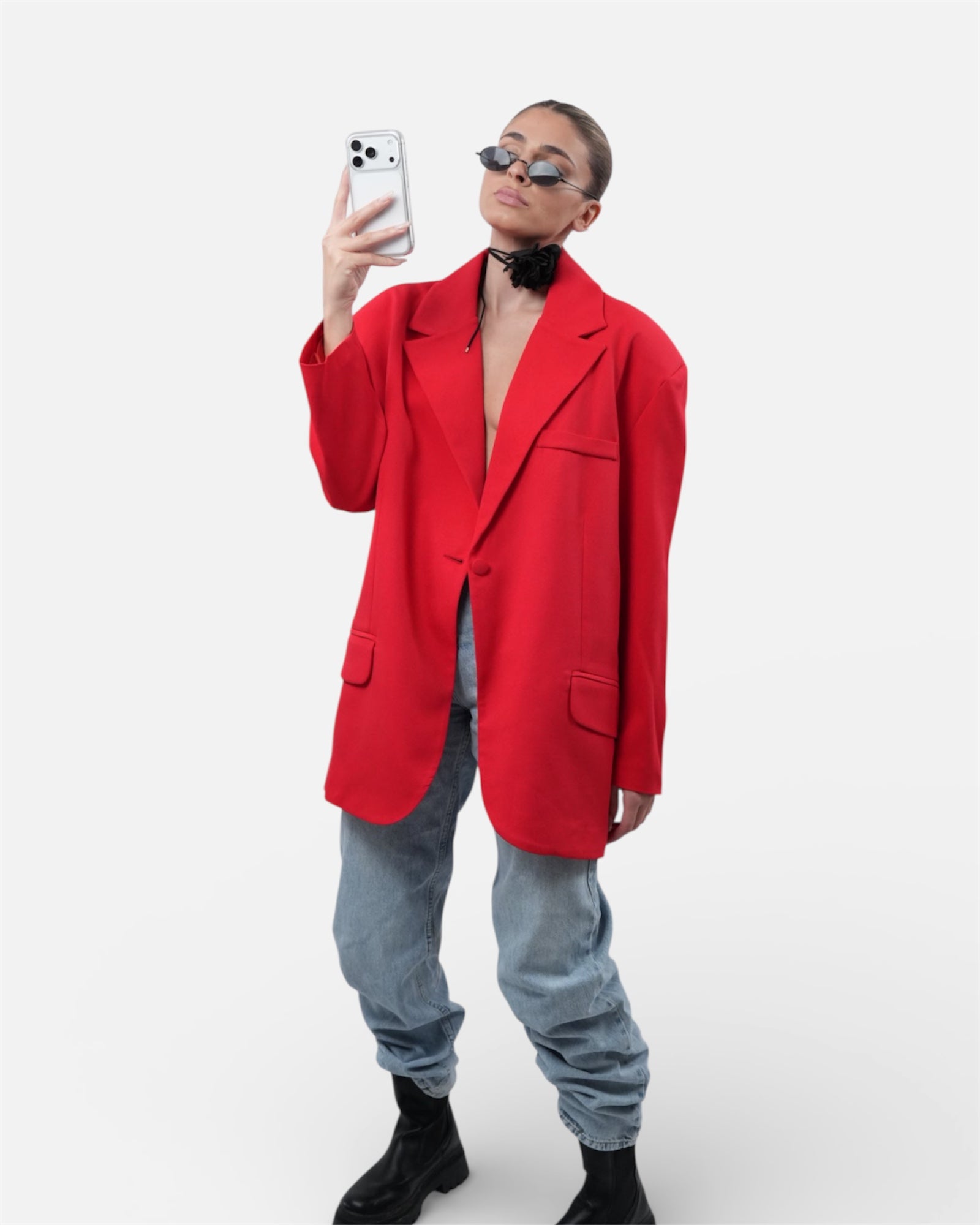 Μπλέιζερ κόκκινο